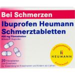 IBUPROFEN Heumann Schmerztabletten 400 mg 20 St (артикул 40554) Германия