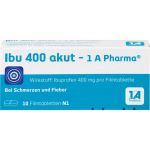 IBU 400 akut-1A Pharma Filmtabletten 10 St (артикул 2013194) Германия