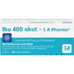 IBU 400 akut-1A Pharma Filmtabletten 20 St (артикул 2013219) Германия