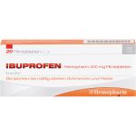 IBUPROFEN Hemopharm 400 mg Filmtabletten 20 St (артикул 7411019) Германия