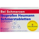 IBUPROFEN Heumann Schmerztabletten 400 mg 50 St (артикул 7728561) Германия