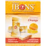 IBONS Orange Ingwerkaubonbons Orig.Schachtel 60 g (артикул 10943777) Германия