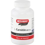 L-CARNITIN 1000 mg Megamax Tabletten 60 St (артикул 7707085) Германия