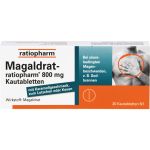 MAGALDRAT-ratiopharm 800 mg Tabletten 20 St (артикул 4869870) Германия