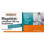 MAGALDRAT-ratiopharm 800 mg Tabletten 50 St (артикул 4869887) Германия