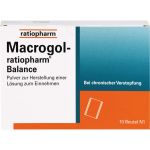 MACROGOL-ratiopharm Balance Plv.z.H.e.L.z.Einn. 10 St (артикул 6553094) Германия