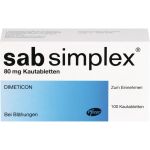 SAB simplex Kautabletten 100 St (артикул 3519470) Германия