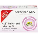 H&S Galle- und Lebertee N Filterbeutel 20X2.0 g (артикул 3112389) Германия