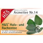 H&S Hals- und Rachentee Filterbeutel 20X2.5 g (артикул 9298863) Германия
