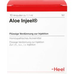 ALOE INJEEL Ampullen 10 St – Артикул 31058 (артикул 31058) Германия