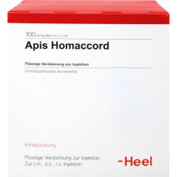 APIS HOMACCORD Ampullen 100 St – Артикул 59499 (артикул 59499) Германия