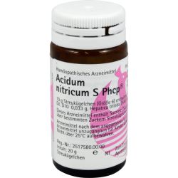 ACIDUM NITRICUM S Phcp Globuli 20 g – Артикул 359451 (артикул 359451) Германия