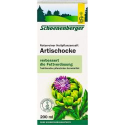ARTISCHOCKENSAFT Schoenenberger 200 ml – Артикул 692038 (артикул 692038) Германия
