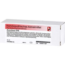 ACONITUM D 30 Globuli 10 g – Артикул 907148 (артикул 907148) Германия