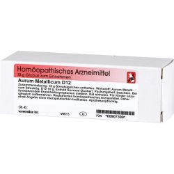 AURUM METALLICUM D 12 Globuli 10 g – Артикул 907390 (артикул 907390) Германия
