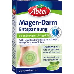 ABTEI Magen Darm Entspannungstabletten 20 St – Артикул 1014240 (артикул 1014240) Германия