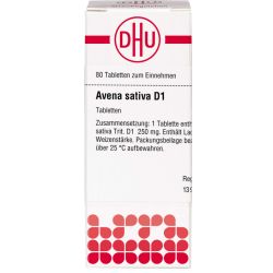 AVENA SATIVA D 1 Tabletten 80 St – Артикул 2626258 (артикул 2626258) Германия