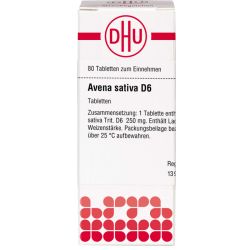AVENA SATIVA D 6 Tabletten 80 St – Артикул 2626293 (артикул 2626293) Германия