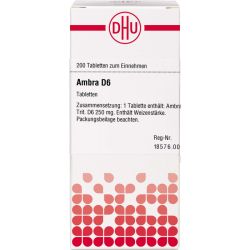 AMBRA D 6 Tabletten 200 St – Артикул 2811694 (артикул 2811694) Германия