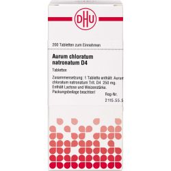 AURUM CHLORATUM NATRONATUM D 4 Tabletten 200 St – Артикул 2811820 (артикул 2811820) Германия