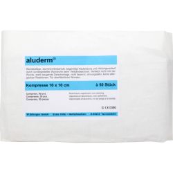 ALUDERM Kompressen 10x10 cm 50 St – Артикул 3147301 (артикул 3147301) Германия