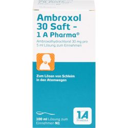 AMBROXOL 30 Saft-1A Pharma 100 ml – Артикул 3201331 (артикул 3201331) Германия