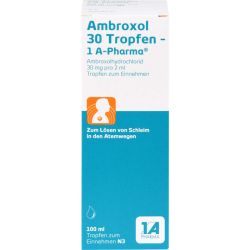 AMBROXOL 30 Tropfen-1A Pharma 100 ml – Артикул 3202135 (артикул 3202135) Германия