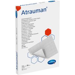 ATRAUMAN 7,5x10 cm steril Kompressen 10 St – Артикул 3829302 (артикул 3829302) Германия