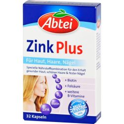 ABTEI Zink Plus Nhrstoff Kapseln 32 St – Артикул 3847932 (артикул 3847932) Германия
