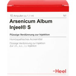 ARSENICUM ALBUM INJEEL S Ampullen 10 St – Артикул 4561830 (артикул 4561830) Германия