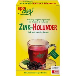 APODAY Holunder Vitamin C+Zink zuckerfrei Pulver 10X10 g – Артикул 4826688 (артикул 4826688) Германия