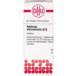 AETHIOPS ANTIMONIALIS D 12 Tabletten 80 St – Артикул 7157756 (артикул 7157756) Германия