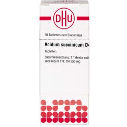 ACIDUM SUCCINICUM D 4 Tabletten 80 St – Артикул 7594296 (артикул 7594296) Германия