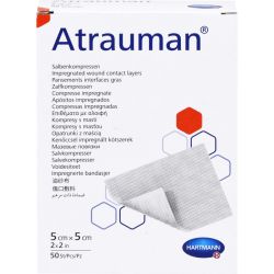 ATRAUMAN 5x5 cm steril Kompressen 50 St – Артикул 8453913 (артикул 8453913) Германия