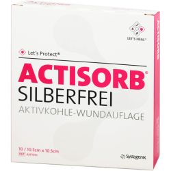 ACTISORB SILBERFREI 10,5x10,5 cm Kompressen 10 St – Артикул 10020363 (артикул 10020363) Германия