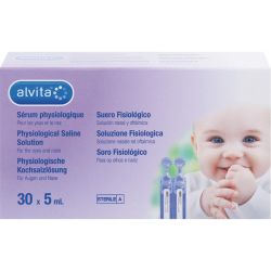 ALVITA physiologische Kochsalzlsung Ampullen 30X5 ml – Артикул 10546071 (артикул 10546071) Германия