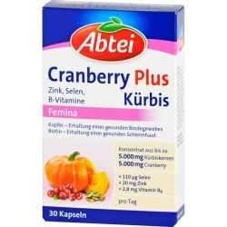 ABTEI Krbis Plus Cranberry Kapseln 30 St – Артикул 11111300 (артикул 11111300) Германия