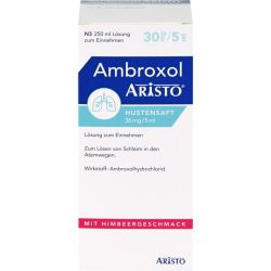 AMBROXOL Aristo Hustensaft 30 mg/5 ml Lsg.z.Einn. 250 ml – Артикул 11112216 (артикул 11112216) Германия