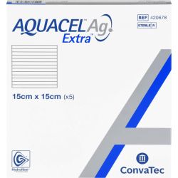 AQUACEL Ag Extra 15x15 cm Kompressen 5 St – Артикул 11604451 (артикул 11604451) Германия