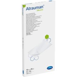 ATRAUMAN Silicone steril 10x20 cm Kompressen 10 St – Артикул 11666104 (артикул 11666104) Германия