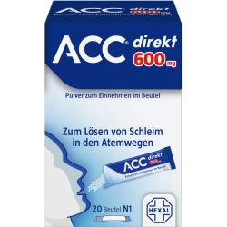 ACC direkt 600 mg Pulver zum Einnehmen im Beutel 20 St – Артикул 13393521 (артикул 13393521) Германия