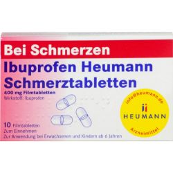 IBUPROFEN Heumann Schmerztabletten 400 mg 10 St – Артикул 40548 (артикул 40548) Германия