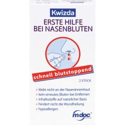 KWIZDA Erste Hilfe bei Nasenbluten Nasenstpsel 2 St – Артикул 167616 (артикул 167616) Германия