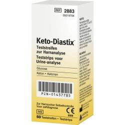 KETO DIASTIX Teststreifen 50 St – Артикул 1437785 (артикул 1437785) Германия