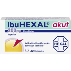 IBUHEXAL akut 200 Filmtabletten 20 St – Артикул 2222472 (артикул 2222472) Германия
