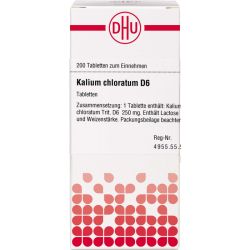 KALIUM CHLORATUM D 6 Tabletten 200 St – Артикул 2632253 (артикул 2632253) Германия