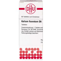 KALIUM FLUORATUM D 6 Tabletten 80 St – Артикул 2632307 (артикул 2632307) Германия