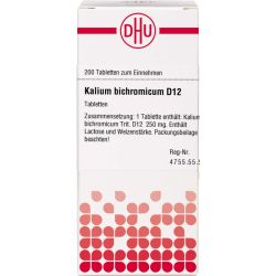 KALIUM BICHROMICUM D 12 Tabletten 200 St – Артикул 2812340 (артикул 2812340) Германия