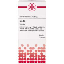 IRIS D 6 Tabletten 200 St – Артикул 2925222 (артикул 2925222) Германия