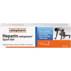 HEPARIN-RATIOPHARM Sport Gel 100 g – Артикул 3892312 (артикул 3892312) Германия